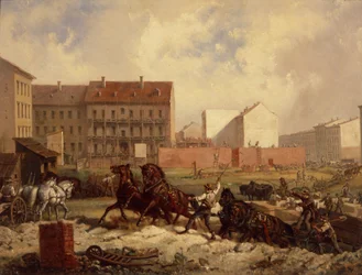 Period of Promoterism: Construction of the Grenadierstrasse, Berlin, c.1875